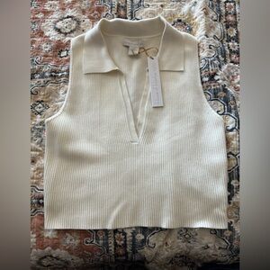 House of Harlow 1960 Collared Tank